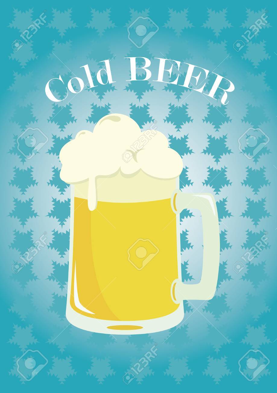 おいしい冷たいビール 冷えたビール グラスは 完璧な飲料です のイラスト素材 ベクタ Image おいしい冷たいビール 冷えたビール グラスは 完璧な飲料です のイラスト素材 ベクタ Image