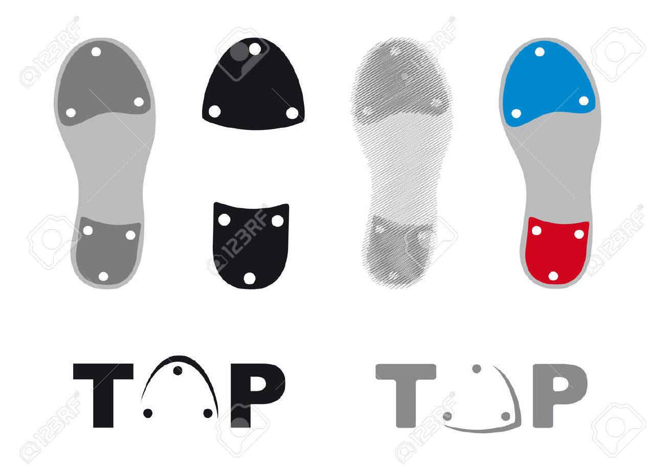 tap shoes vector