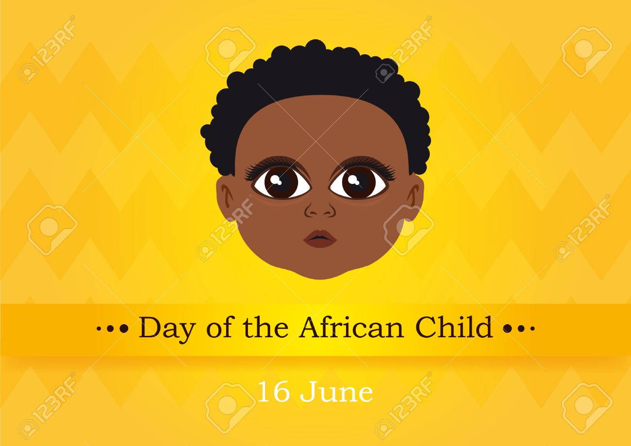 アフリカの子供の日 アフリカの子供のかわいい顔 イラスト オレンジ色の背景のイラスト素材 ベクタ Image アフリカの子供の日 アフリカの子供のかわいい顔 イラスト オレンジ色の背景のイラスト素材 ベクタ Image