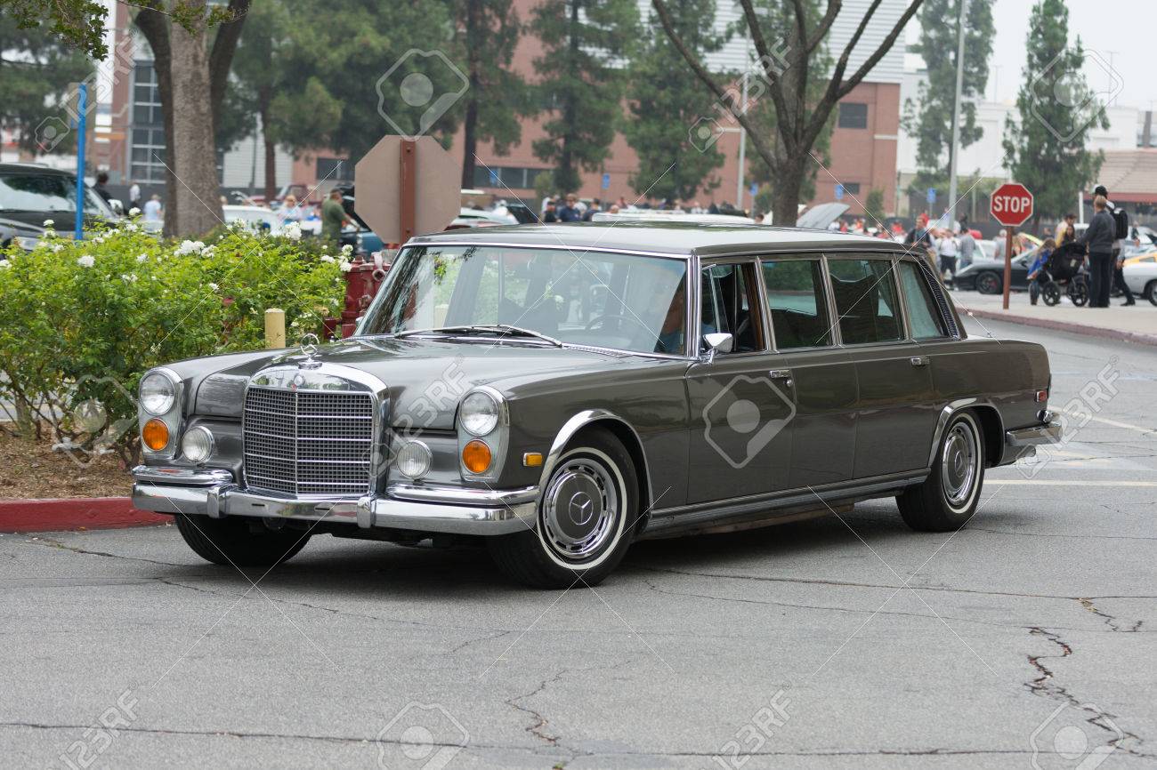 Woodland Hills Ca Usa July 5 2015 Mercedes Benz 600 Swb