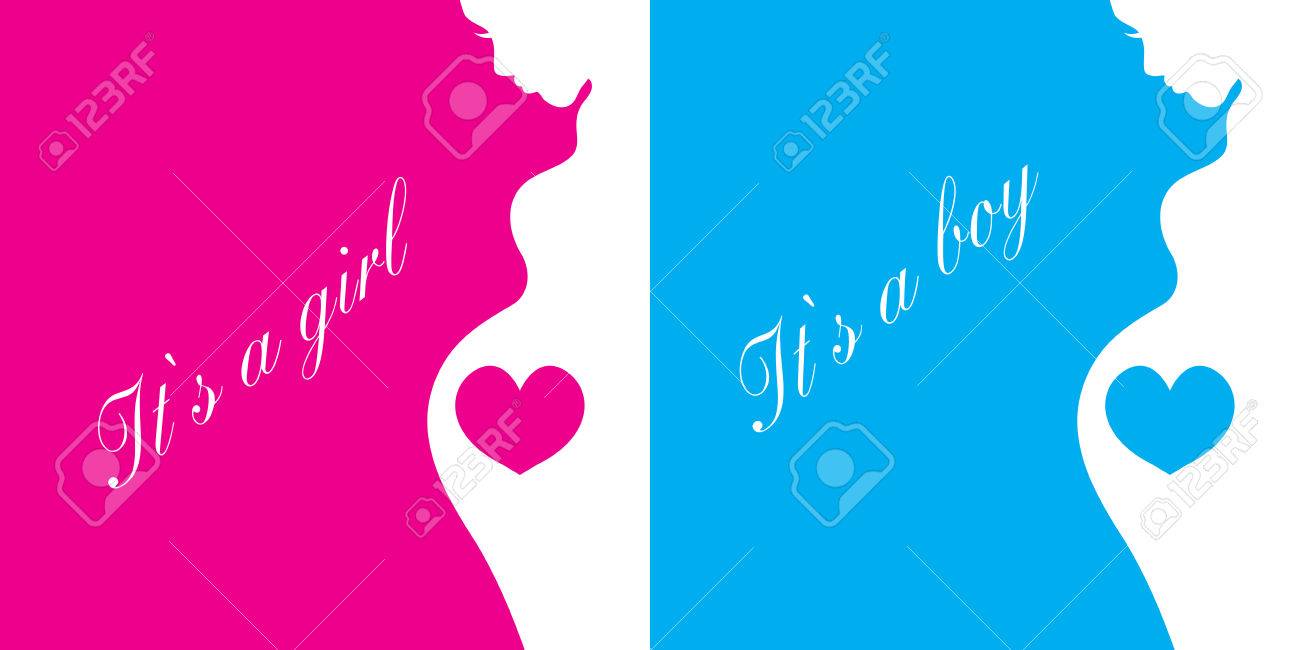 card it s a girl it s a boy background template congratulations