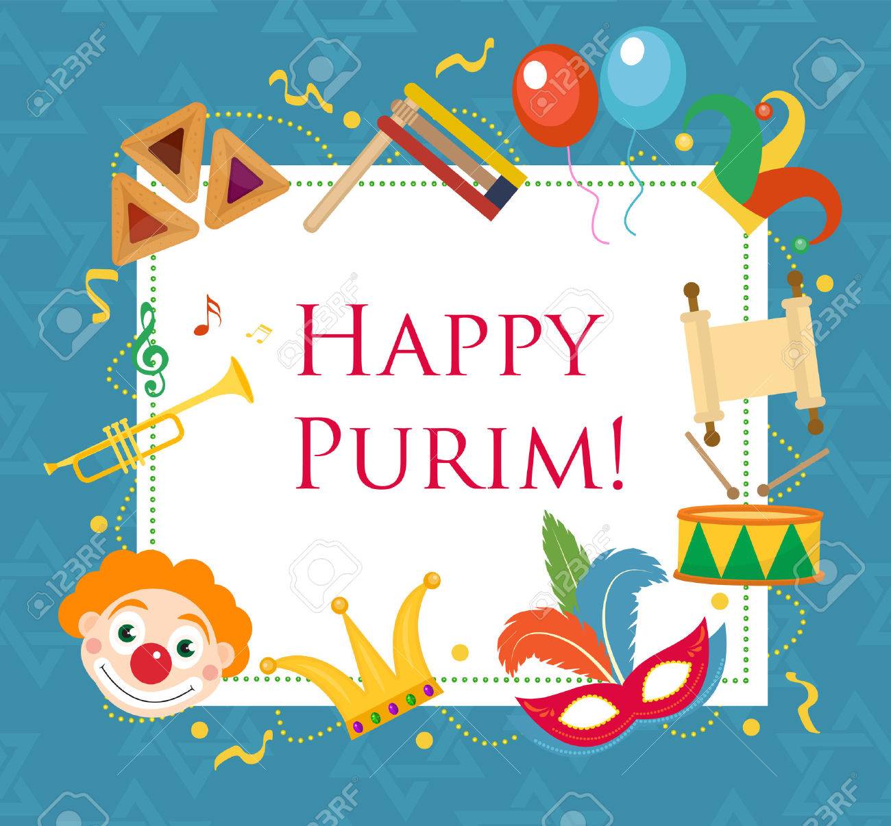 happy purim template greeting card poster flyer frame for purim flyer template