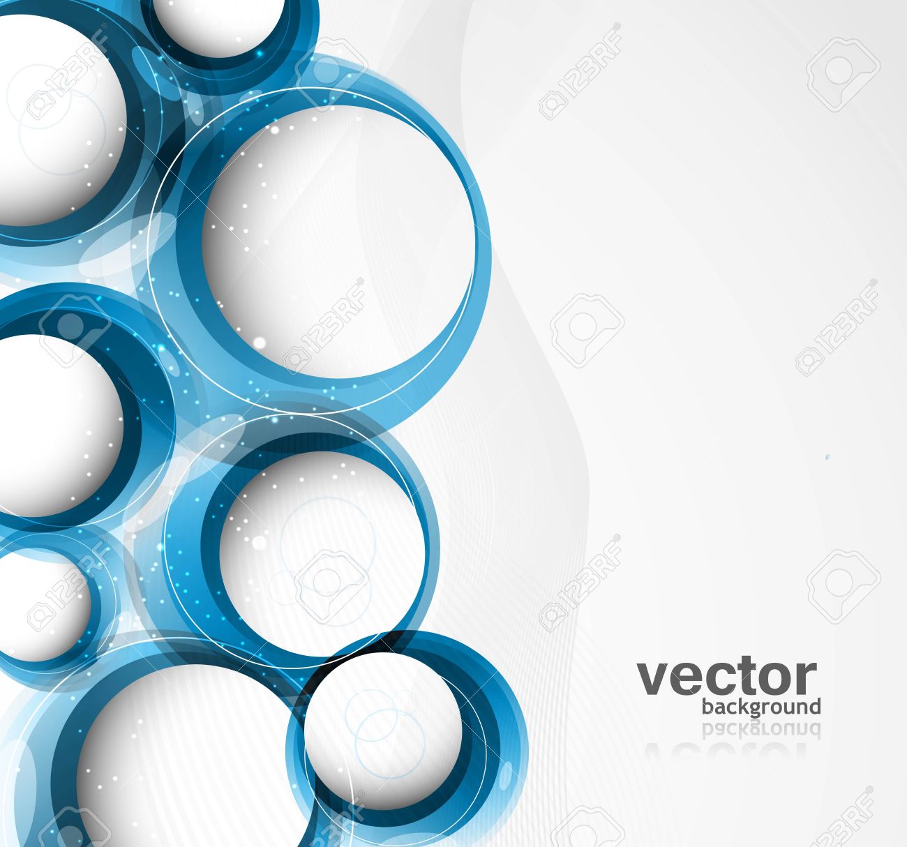 Abstract Colorful Blue Circle Background Design Illustration Royalty Free  SVG, Cliparts, Vectors, And Stock Illustration. Image 20330438.