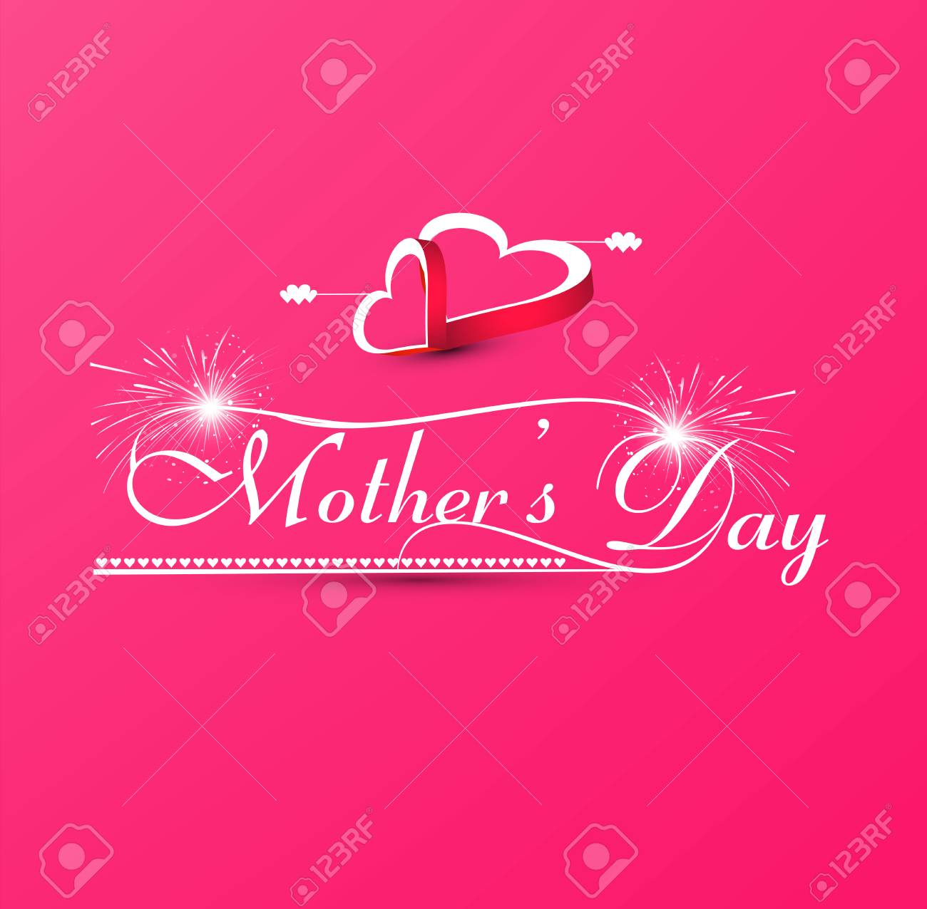 Beautiful Mother S Day Card Design Background Vector Royalty Free Cliparts Vectors And Stock Illustration Image