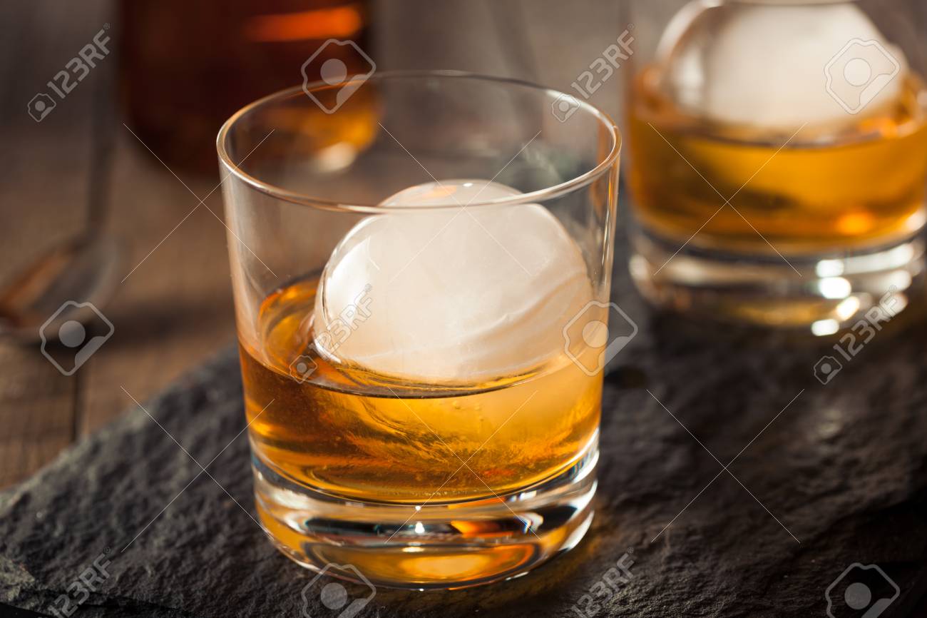 Bourbon Whiskey With A Sphere Ice Cube Ready To Drink Stock Photo Picture And Royalty Free Image Image 43784868 Bourbon Whiskey With A Sphere Ice Cube Ready To Drink Stock Photo Picture And Royalty Free Image Image 43784868