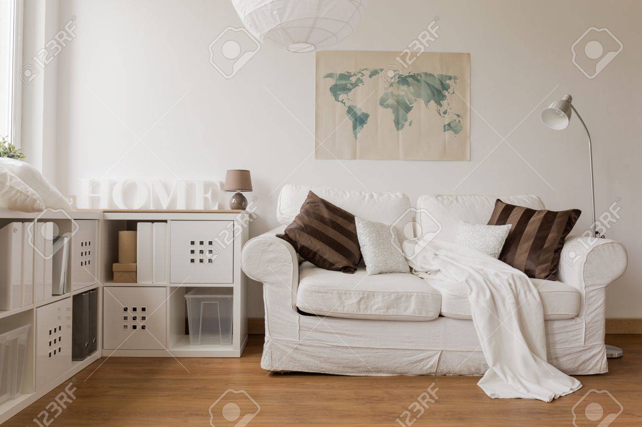 White Cozy Living Room white sofa and commode in cozy living room stock photo, picture White Cozy Living Room white sofa and commode in cozy living room stock photo, picture