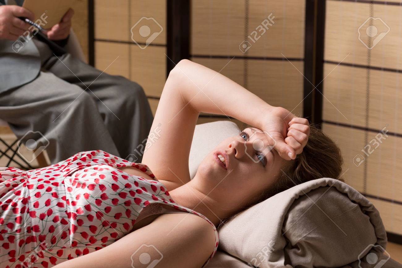 Beauty Hypersexual Woman During Therapy Of Nymphomania Stock Photo Picture And Royalty Free Image Image 44784014