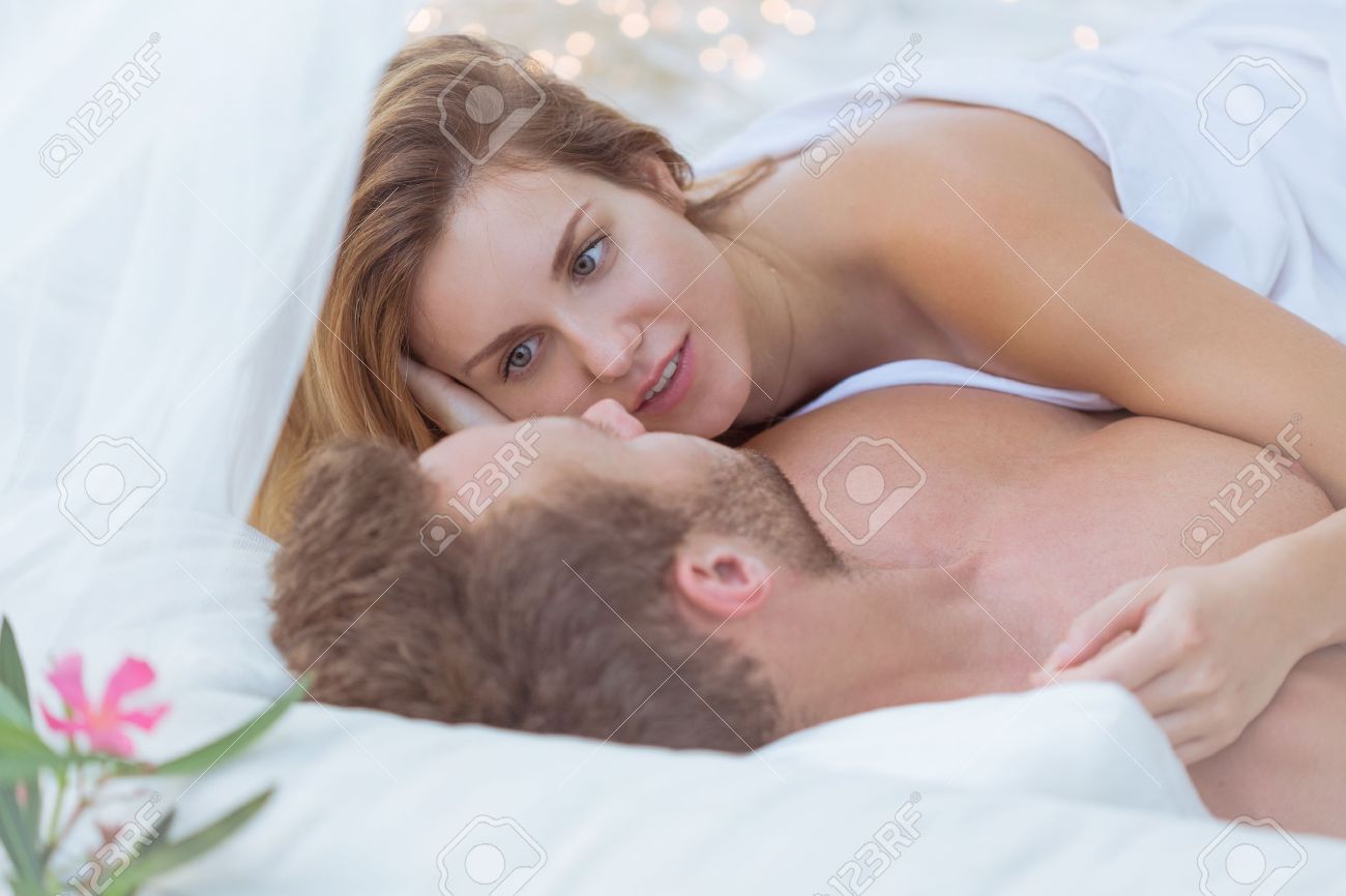 Wife And Husband Having Sex In The Hotel Stock Photo, Picture and Royalty Free Image pic