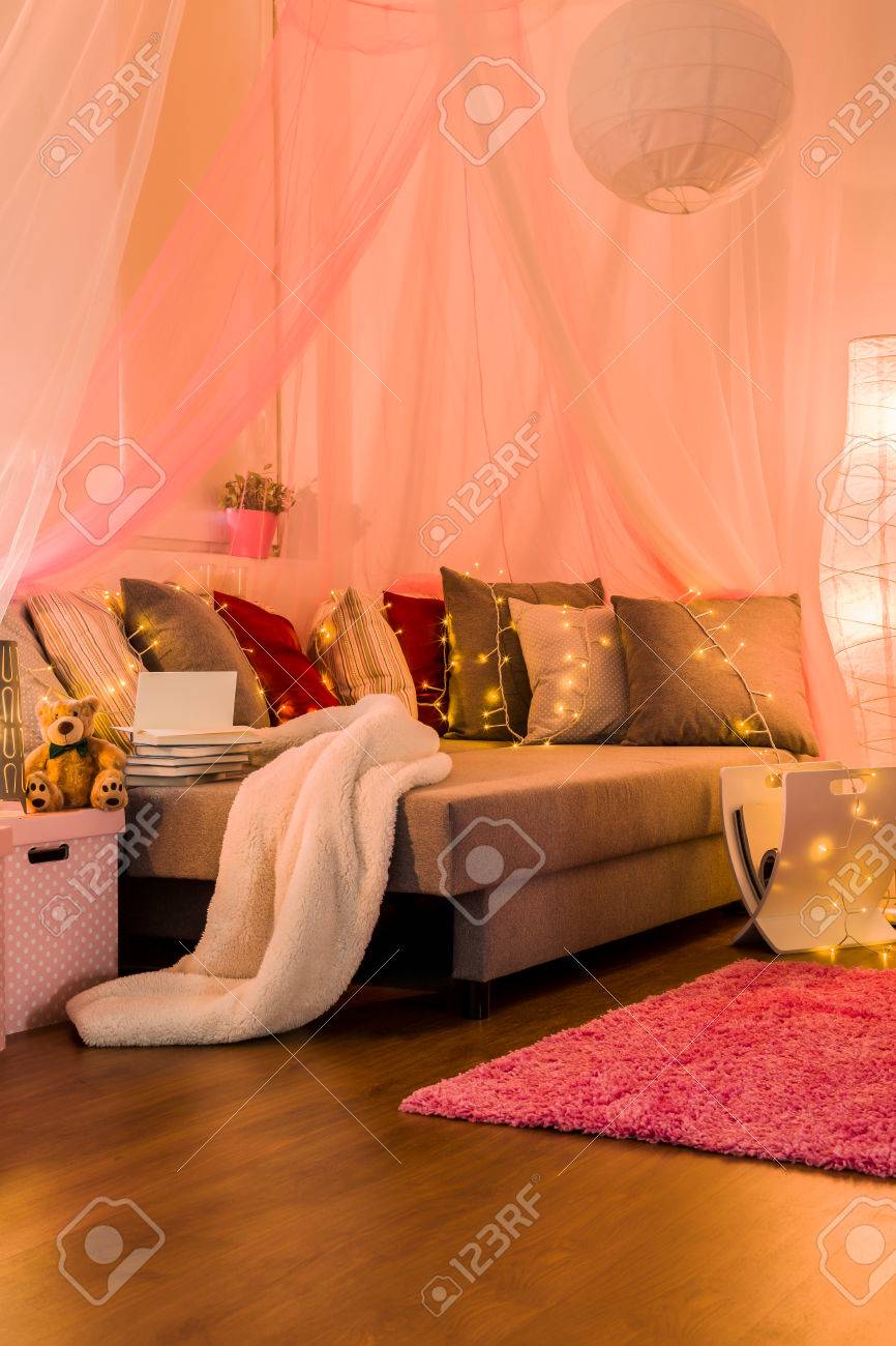 fairy lights for girls room