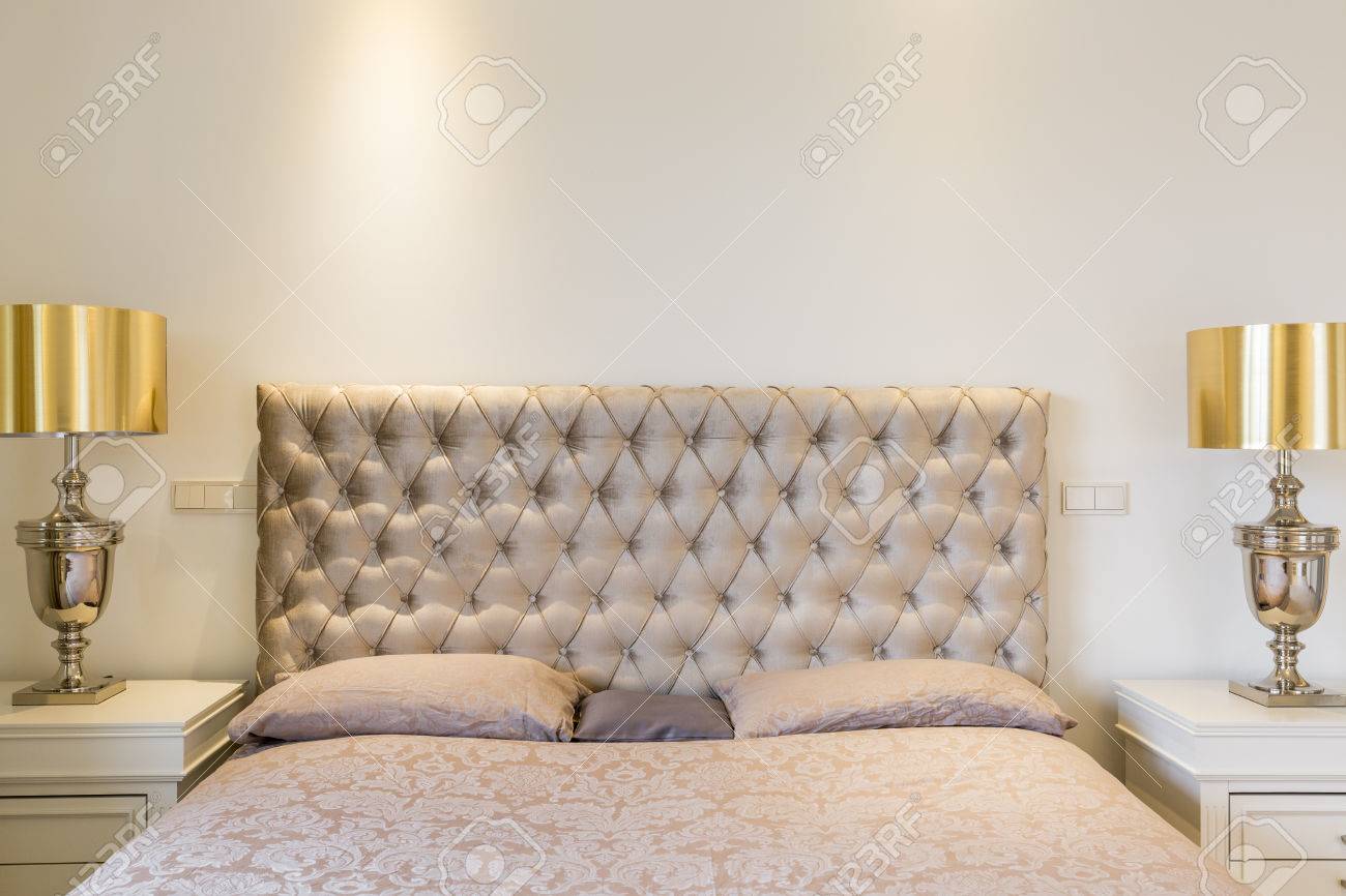 Quilted Headboard And Elegant Night 