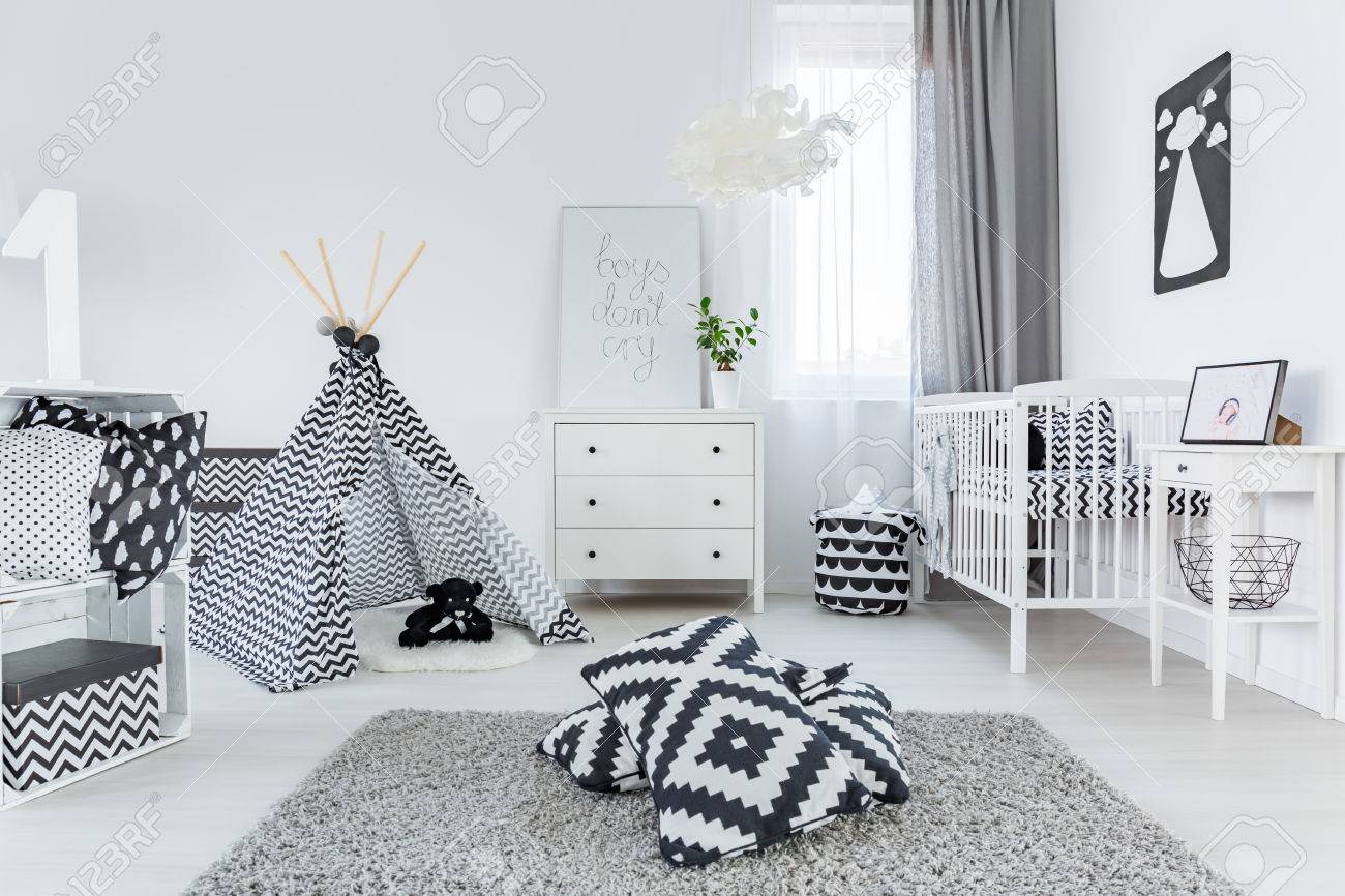 Child Room In Scandinavian Style With Carpet Cot And Dresser Stock Photo Picture And Royalty Free Image Image Child Room In Scandinavian Style With Carpet Cot And Dresser Stock Photo Picture And Royalty Free Image Image