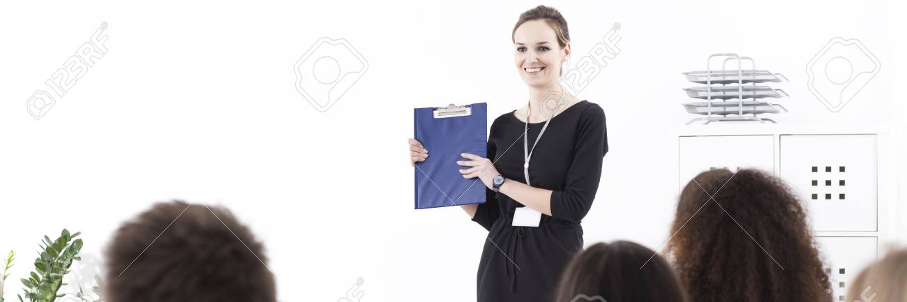 presenting company