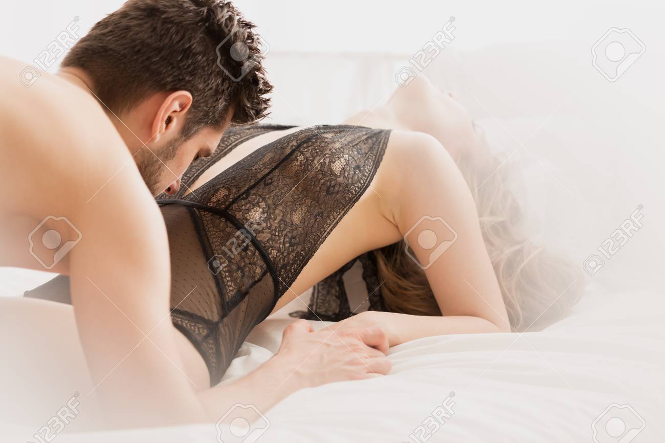 Sexy Passionate Man And Woman Having Sex In Bed Stock Photo, Picture and Royalty Free Image picture