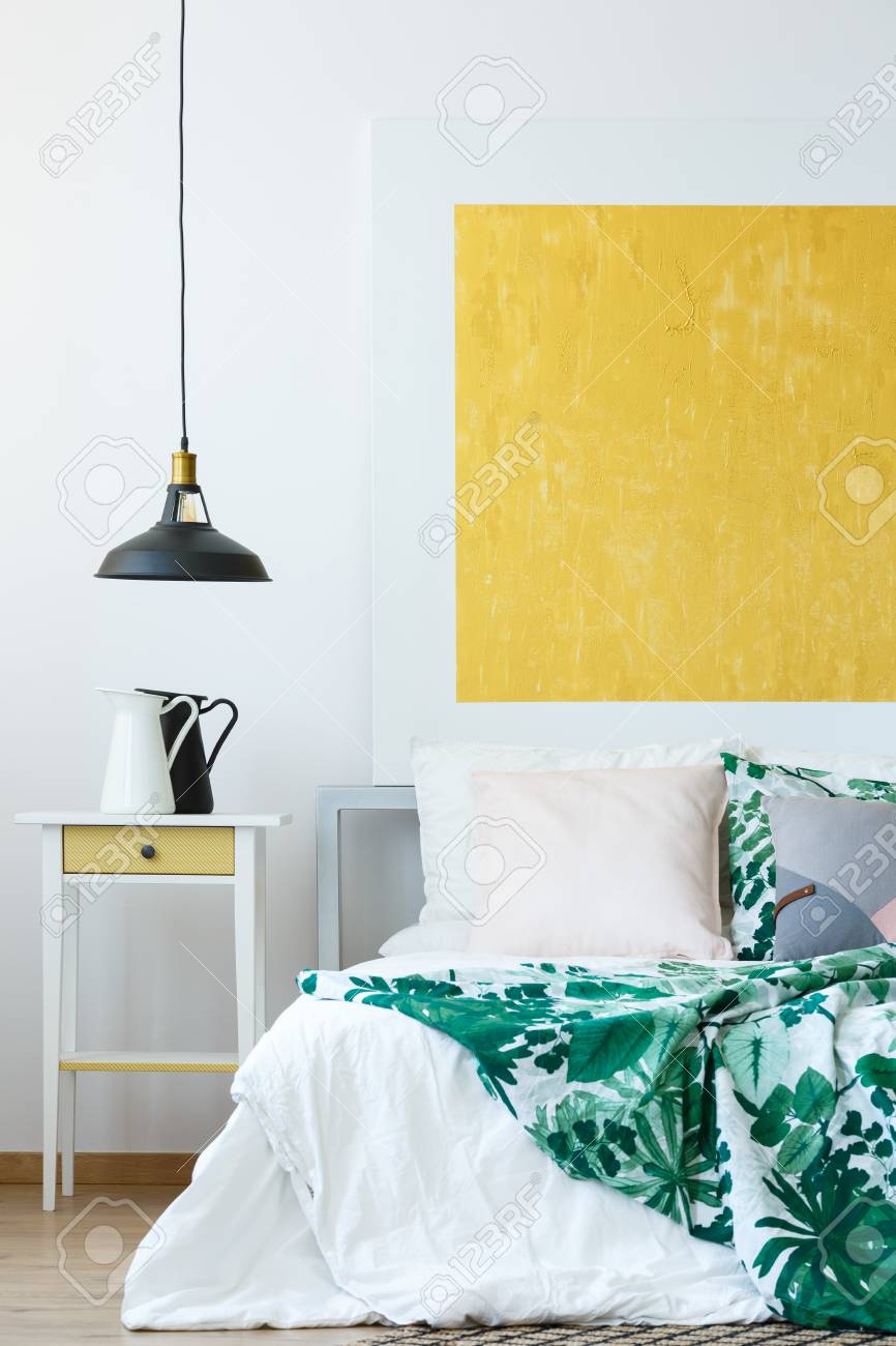 Lampara Colgante Ropa De Cama Tropical Y Decoracion De Pared