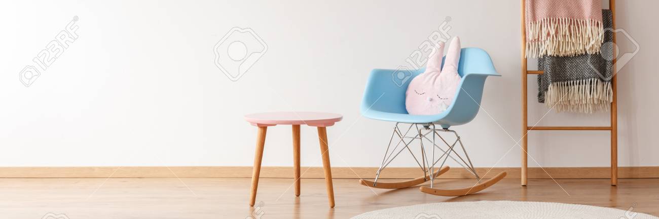 pink rocking chair for child