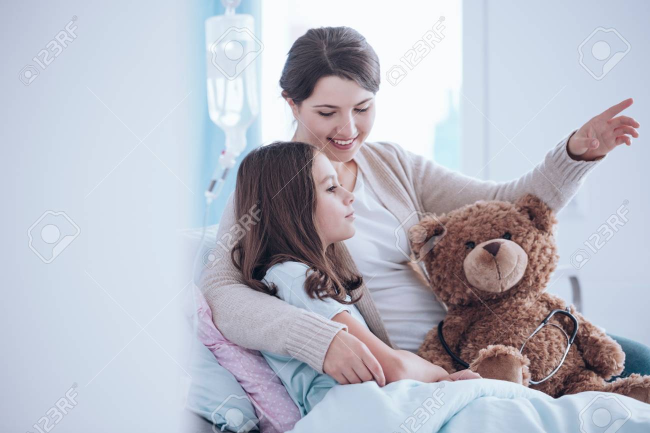 teddy bear for sick child