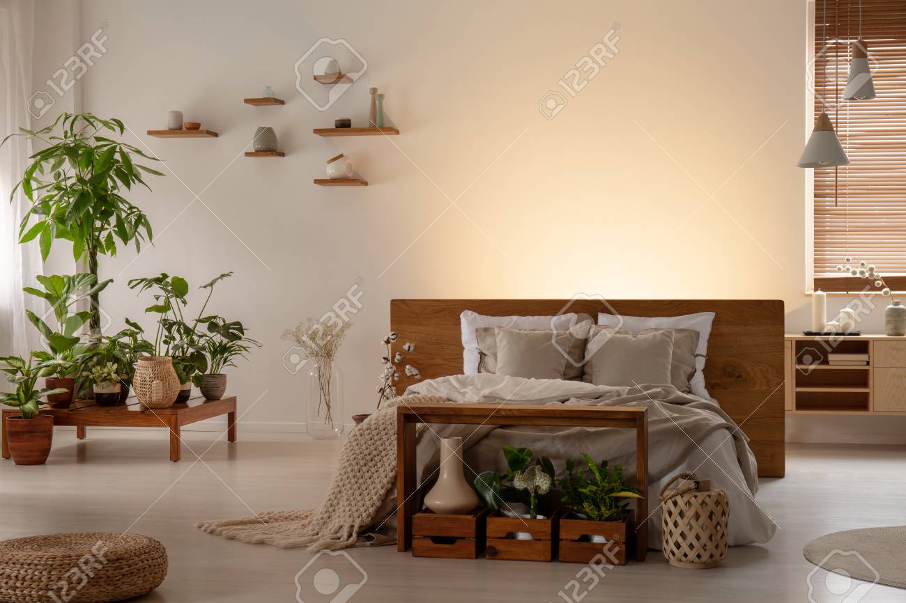 light behind headboard