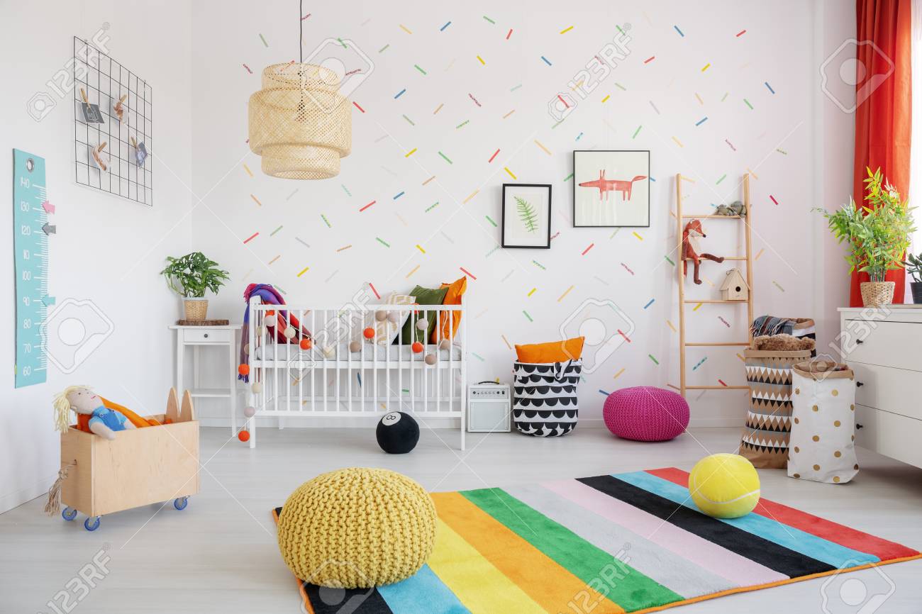 scandi baby nursery