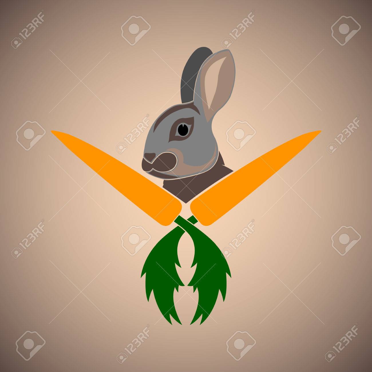 hare and carrot logo