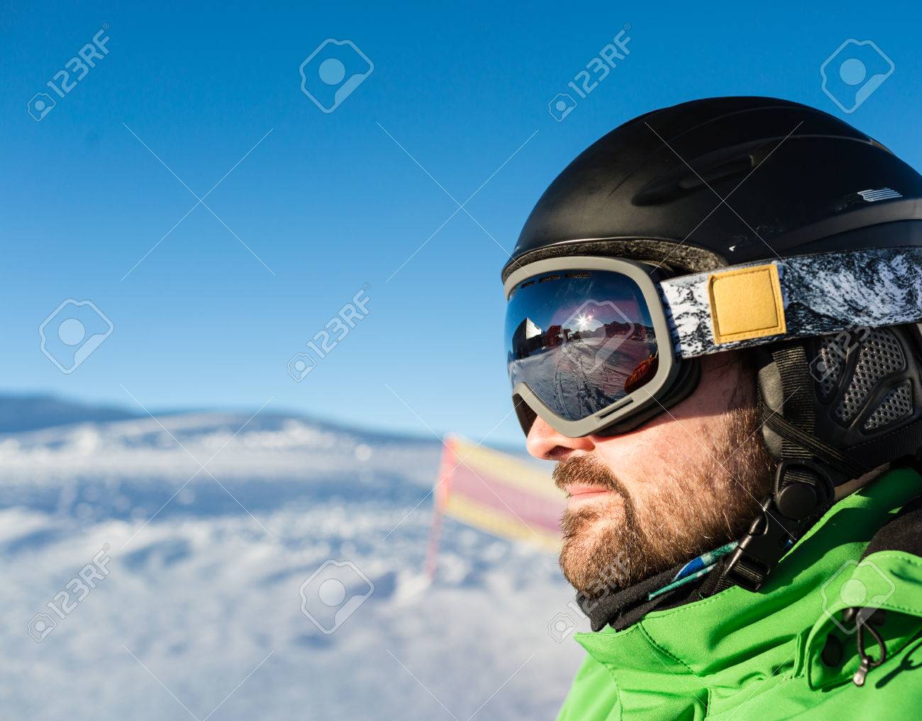 large snow goggles