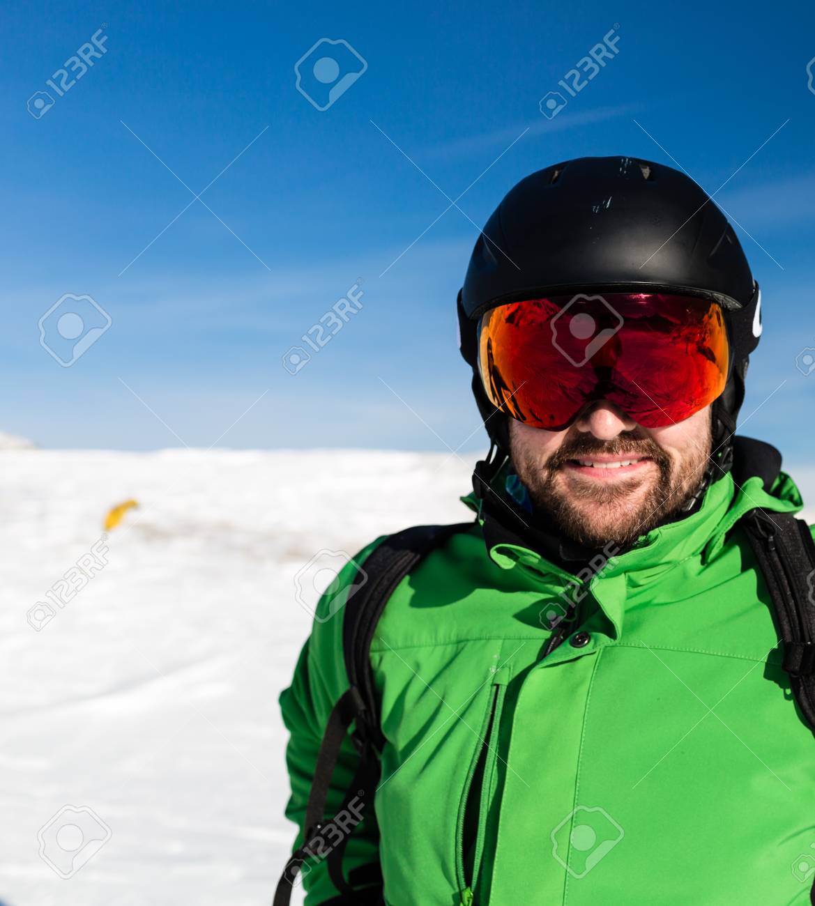 oversized ski goggles