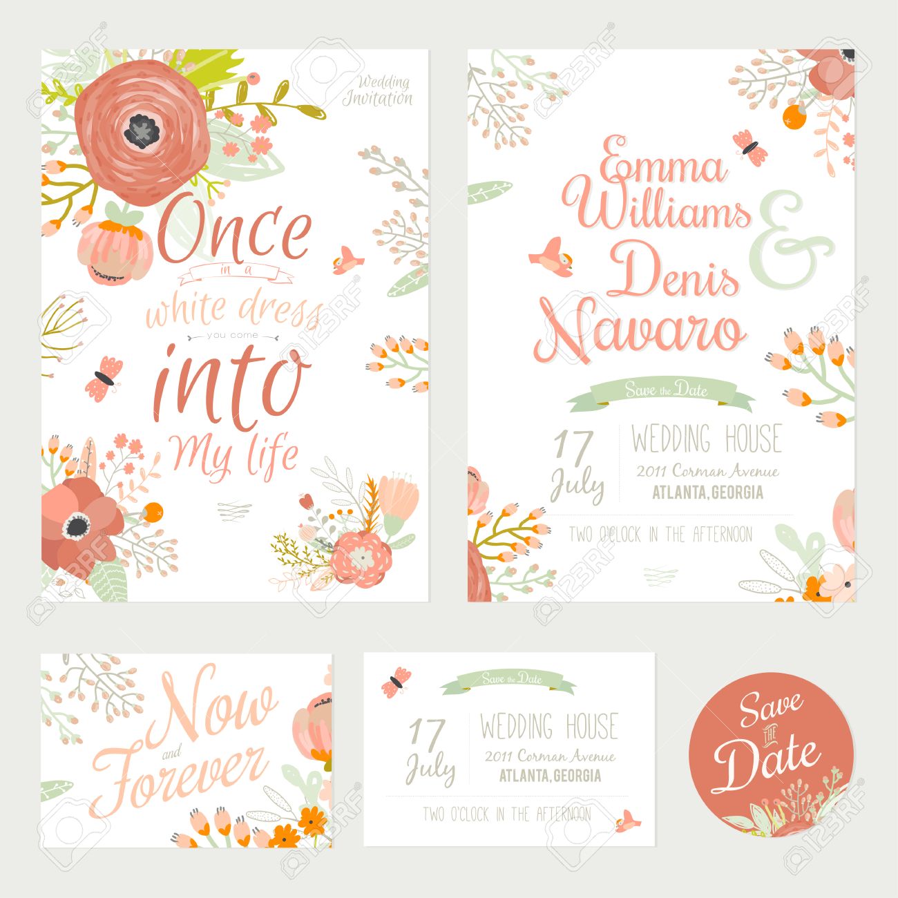 romantic date invitation template