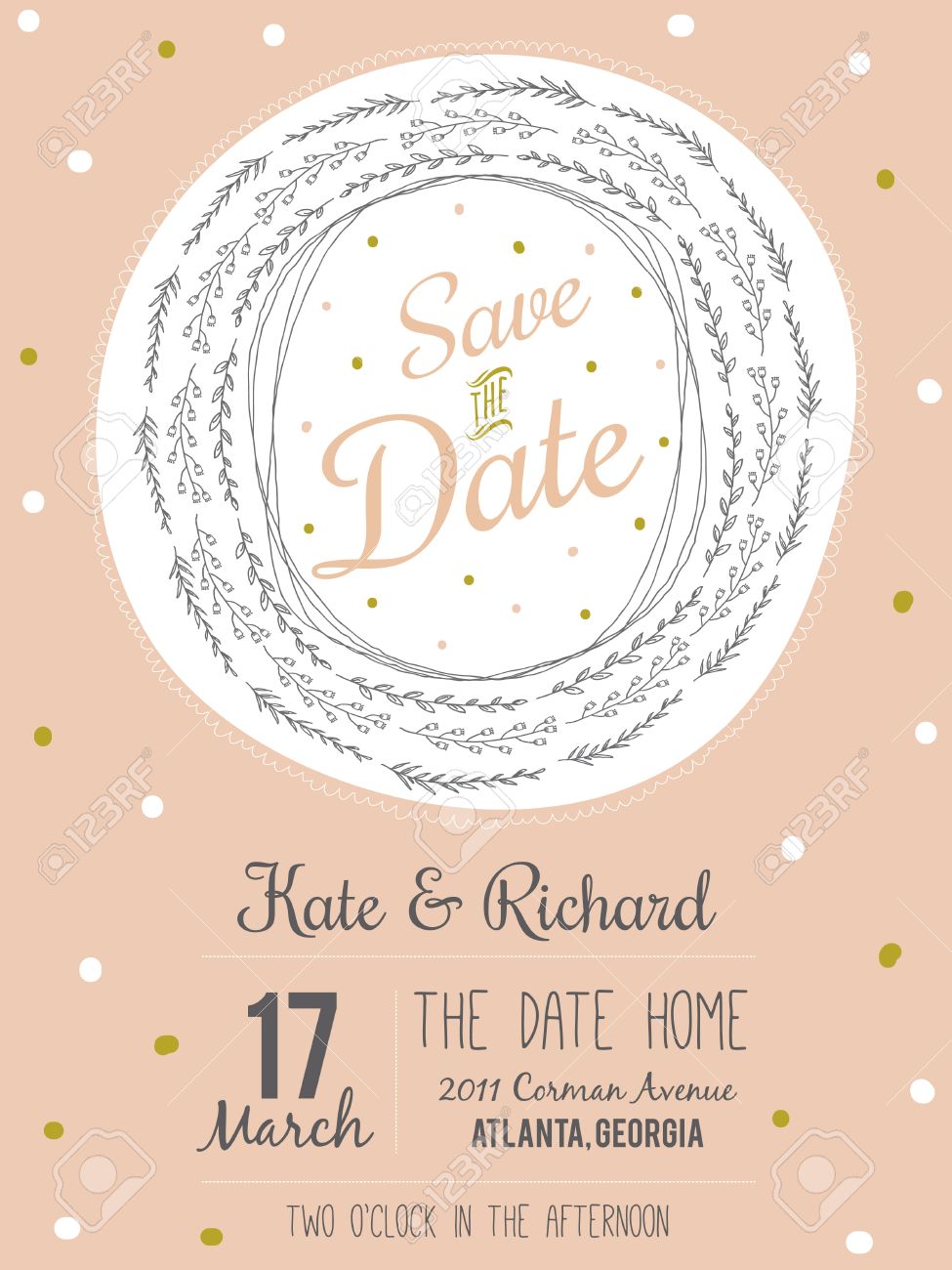 romantic date invitation template