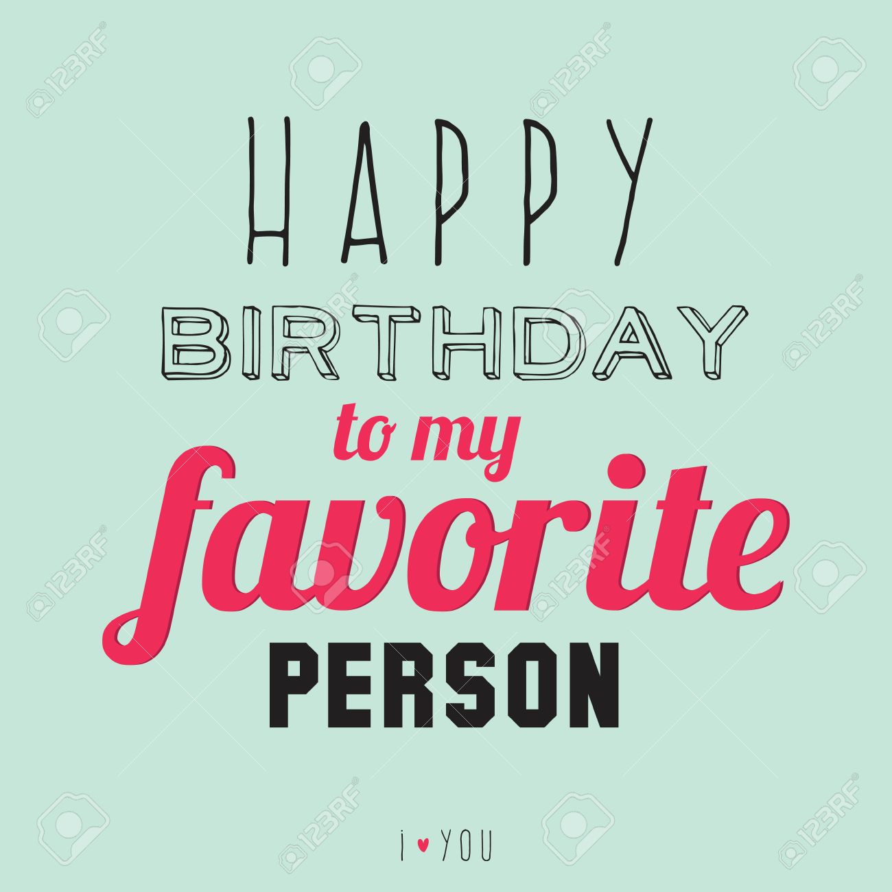 異常な文字体裁の誕生日カードのコレクションです 流行に敏感なスタイルでスタイリッシュなタイポグラフィ ポスター デザイン ベクトル印刷のデザインのテンプレートです 非常に特別な人にお誕生日おめでとうのイラスト素材 ベクタ Image