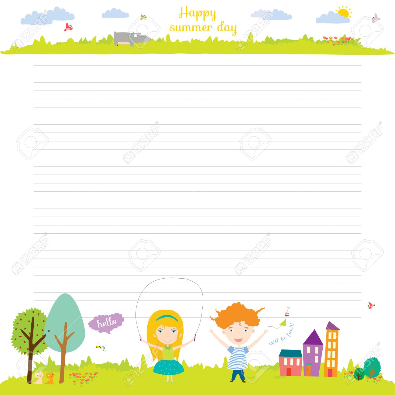 back to school design cute and cartoon illustration spring cute school backgrounds
