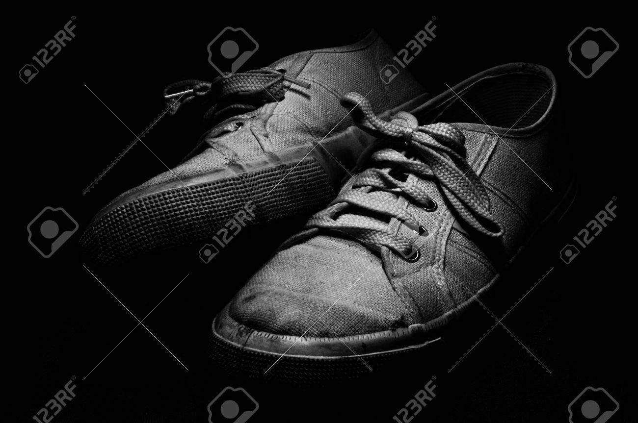 old tennis shoes