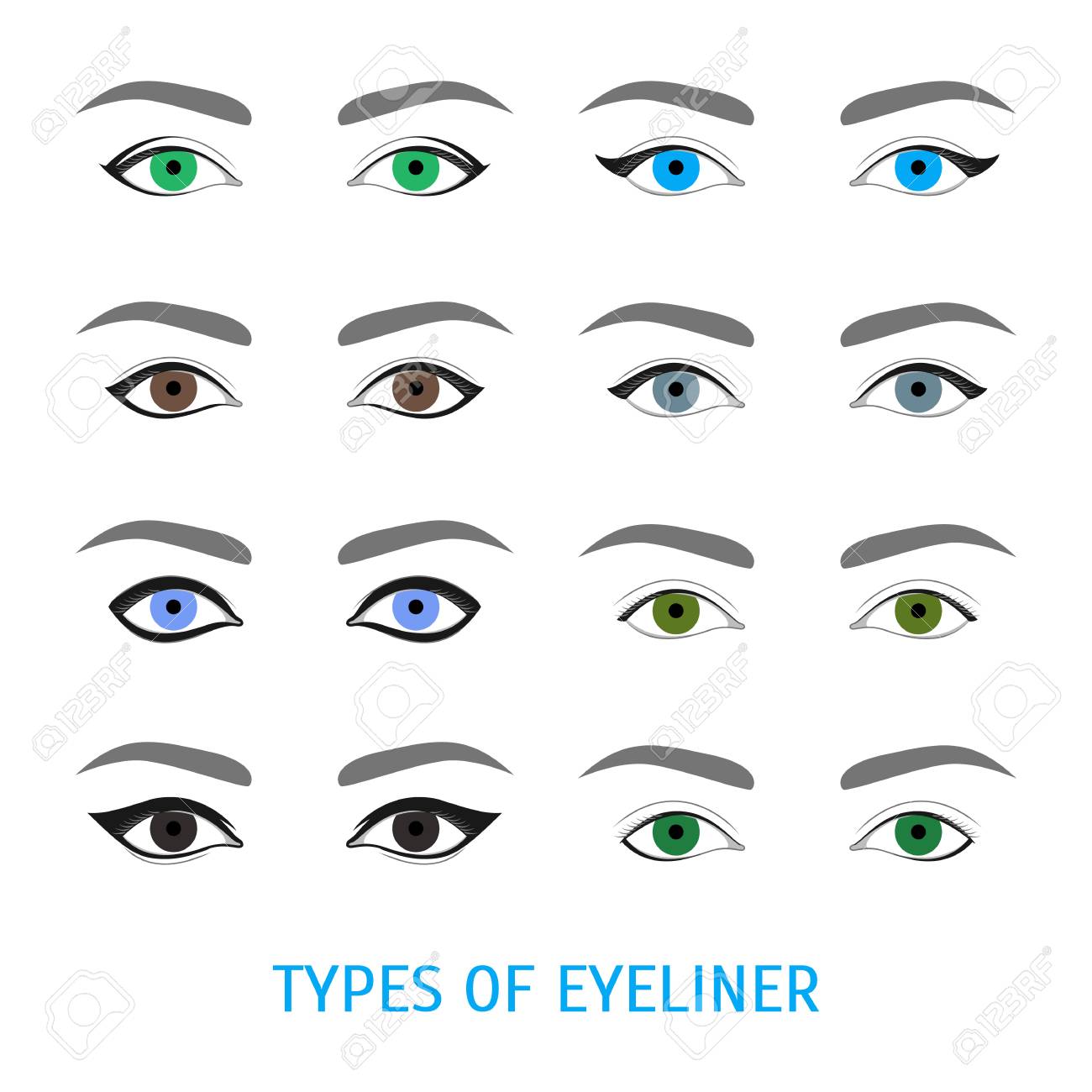 thin line eyeliner