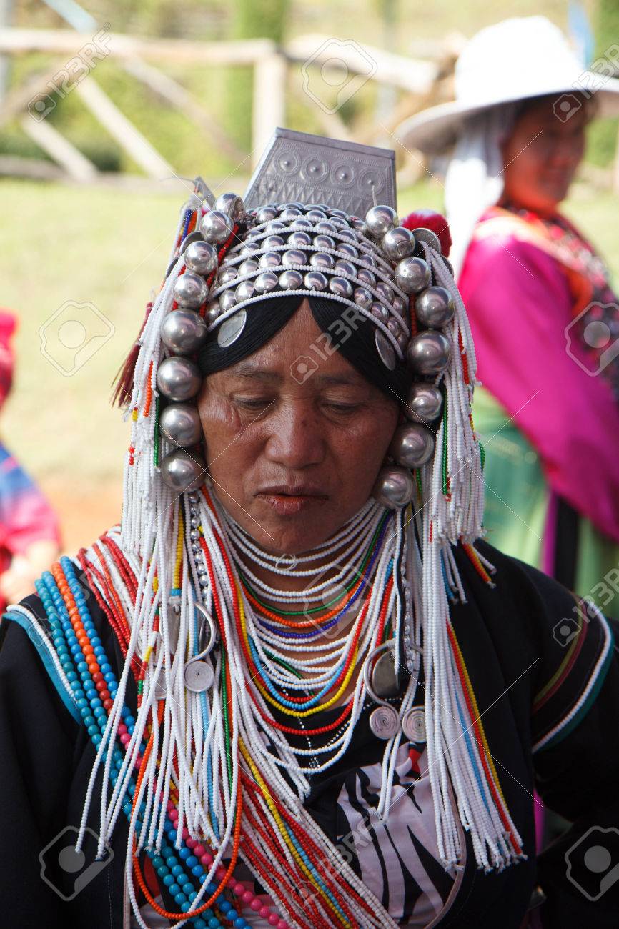 タイ 山岳民族帽子