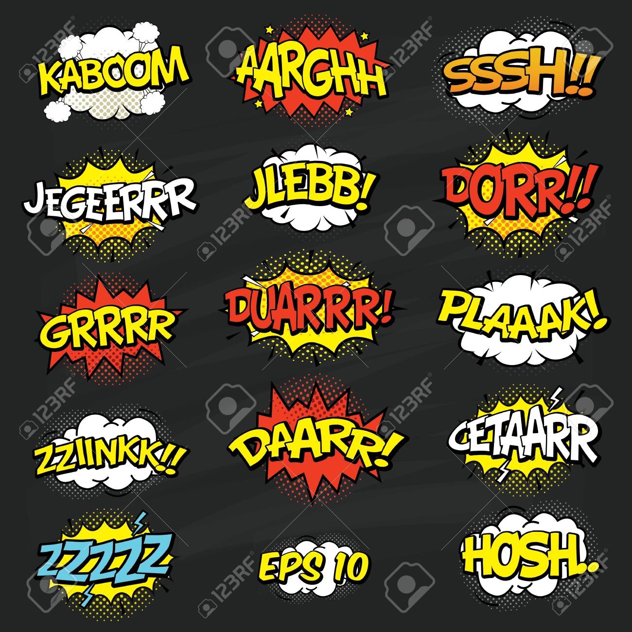 Car Sound Effects >> Comic Sound Effects Set Isolated In Cartoon Vector Style Sound Car Sound Effects >> Comic Sound Effects Set Isolated In Cartoon Vector Style Sound