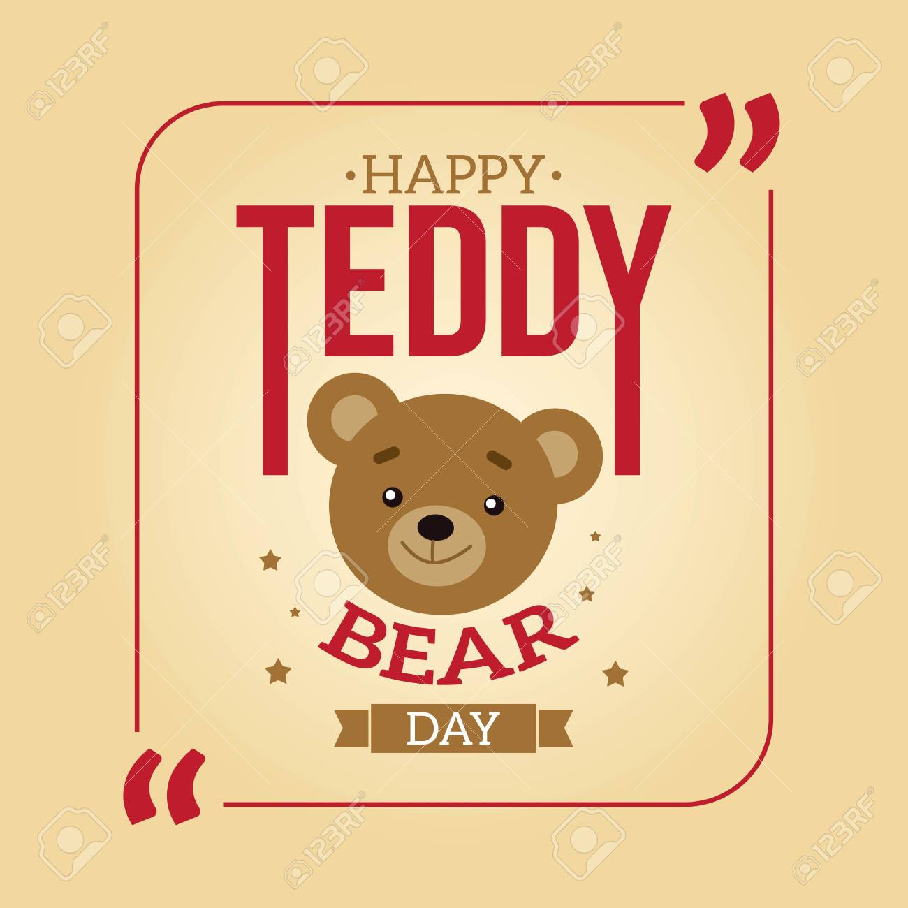 happy teddy bear
