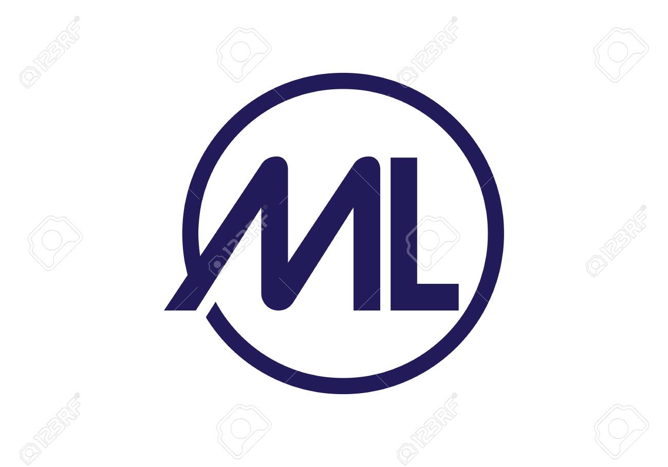 Initial Monogram Letter M L Logo Design Vector Template Ml Letter Logo Design Royalty Free Cliparts Vectors And Stock Illustration Image