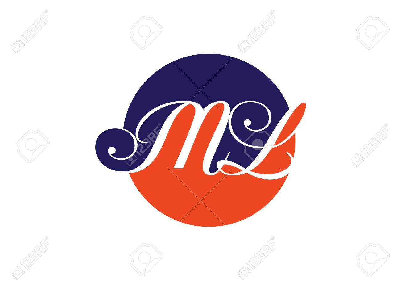 Initial Monogram Letter M L Logo Design Vector Template Ml Letter Logo Design Royalty Free Cliparts Vectors And Stock Illustration Image