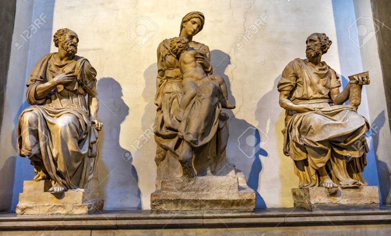 メアリー聖人像ロレンツォ壮大な墓メディチ家礼拝堂サンロレンツォ