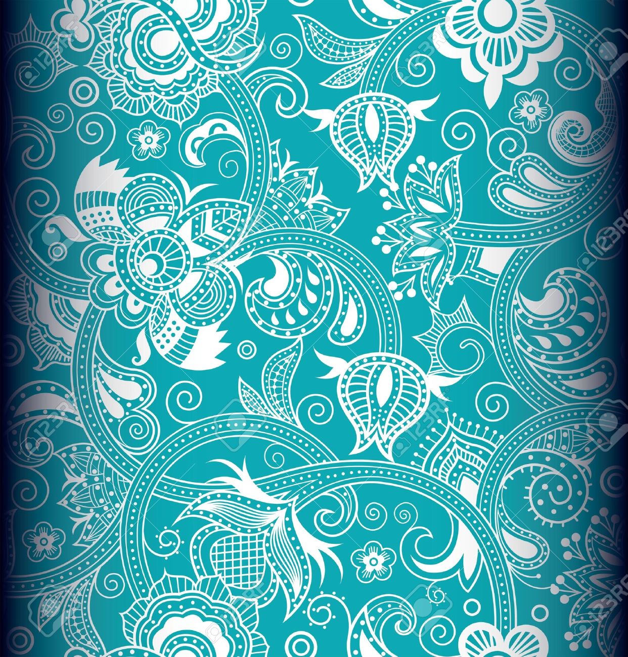 turquoise background pattern