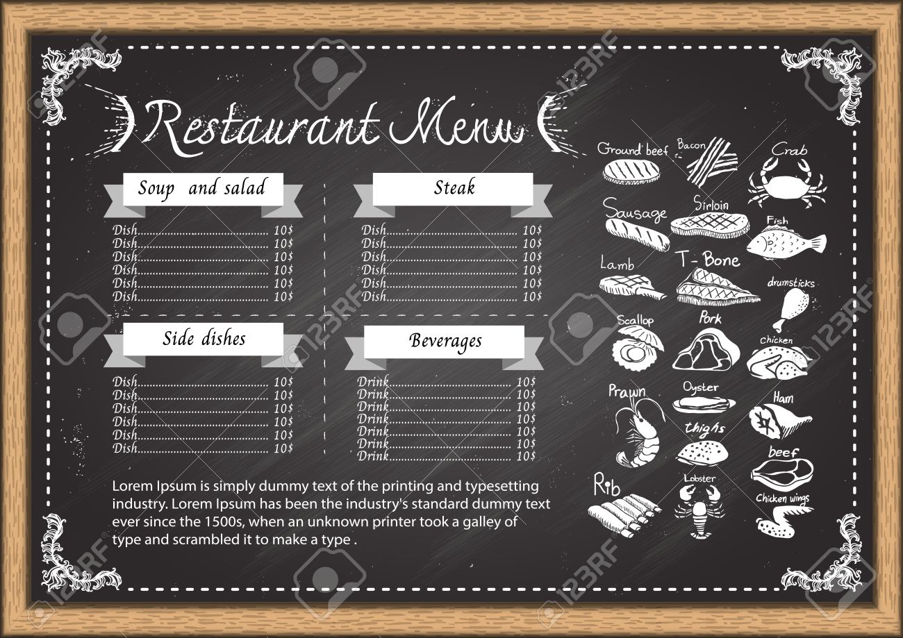chalkboard template