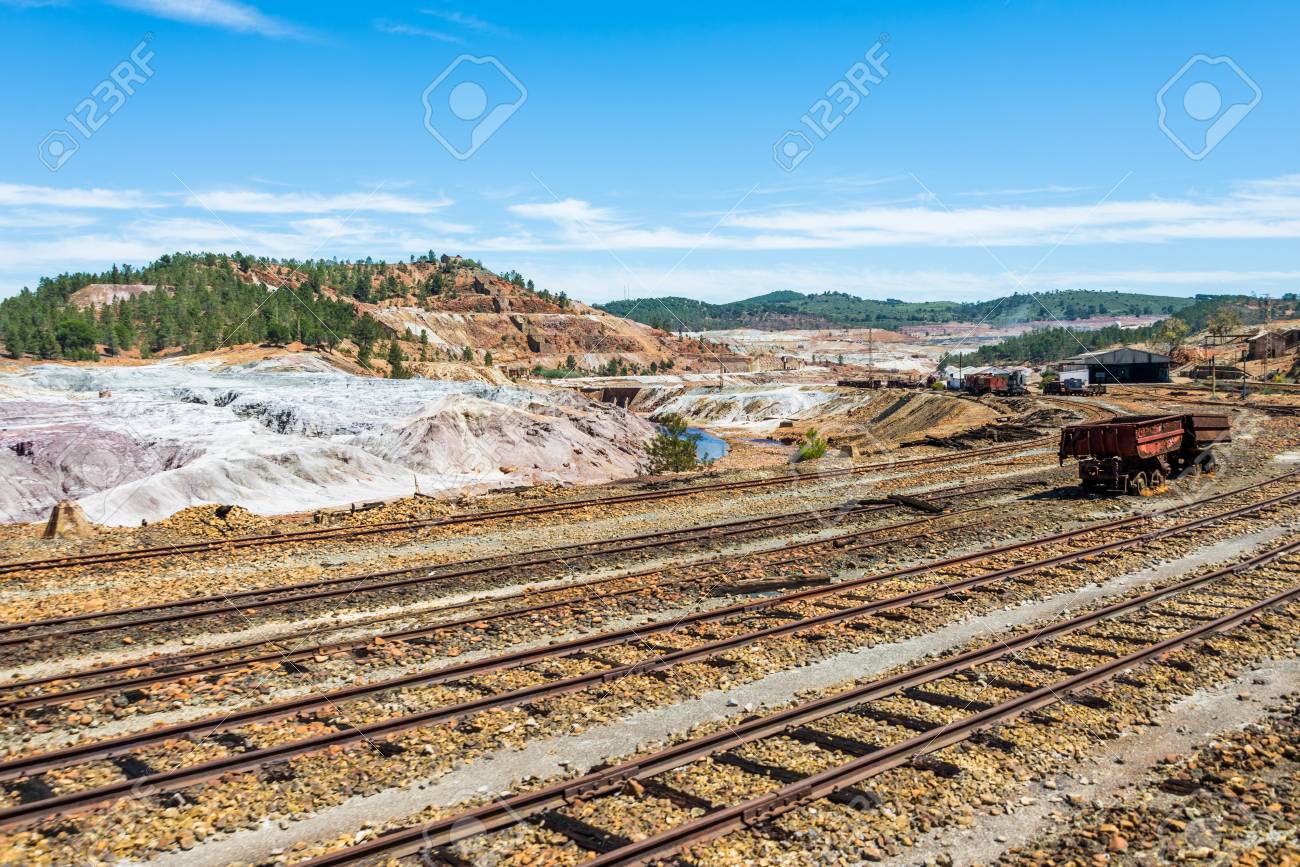 Minas of RÃo Tinto (formerly British mining), Andalusia, Spain. - 92662650 Minas of RÃo Tinto (formerly British mining), Andalusia, Spain. - 92662650