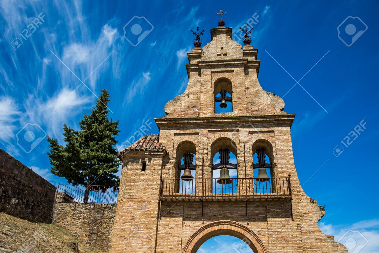 portico of the Aracena's Prioral church, Huelva, Andalusia, Spain. - 92528975 portico of the Aracena's Prioral church, Huelva, Andalusia, Spain. - 92528975