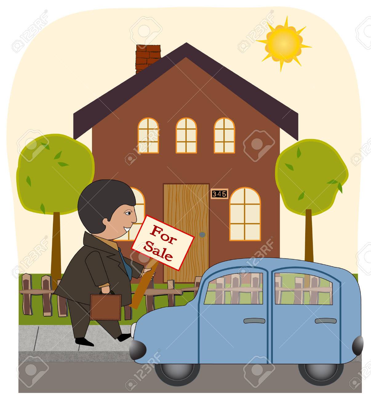 where to put for sale sign on car