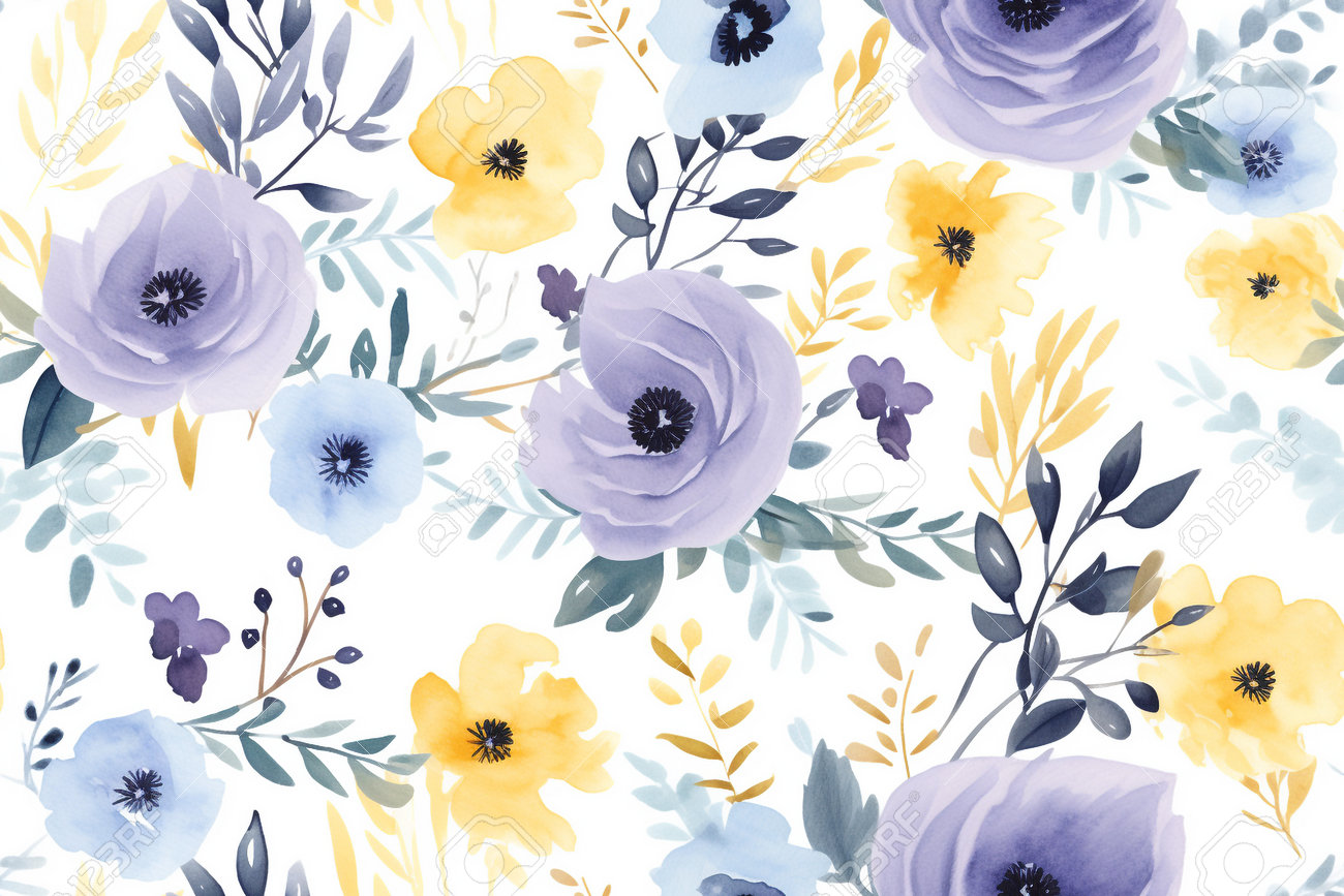 アネモネとひまわり