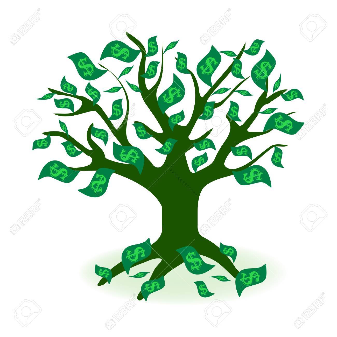 money tree prosperity symbol logo money tree icon symbol design