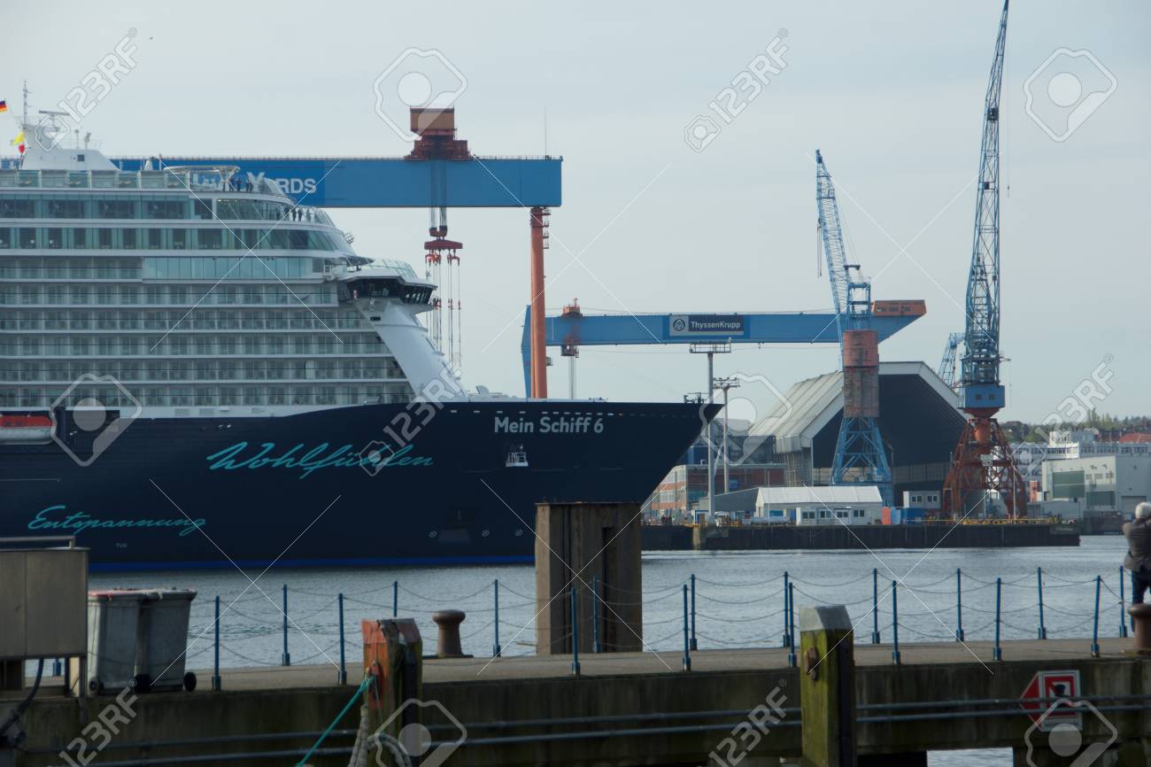 Kiel Germany May 11 2017 The New Flag Ship