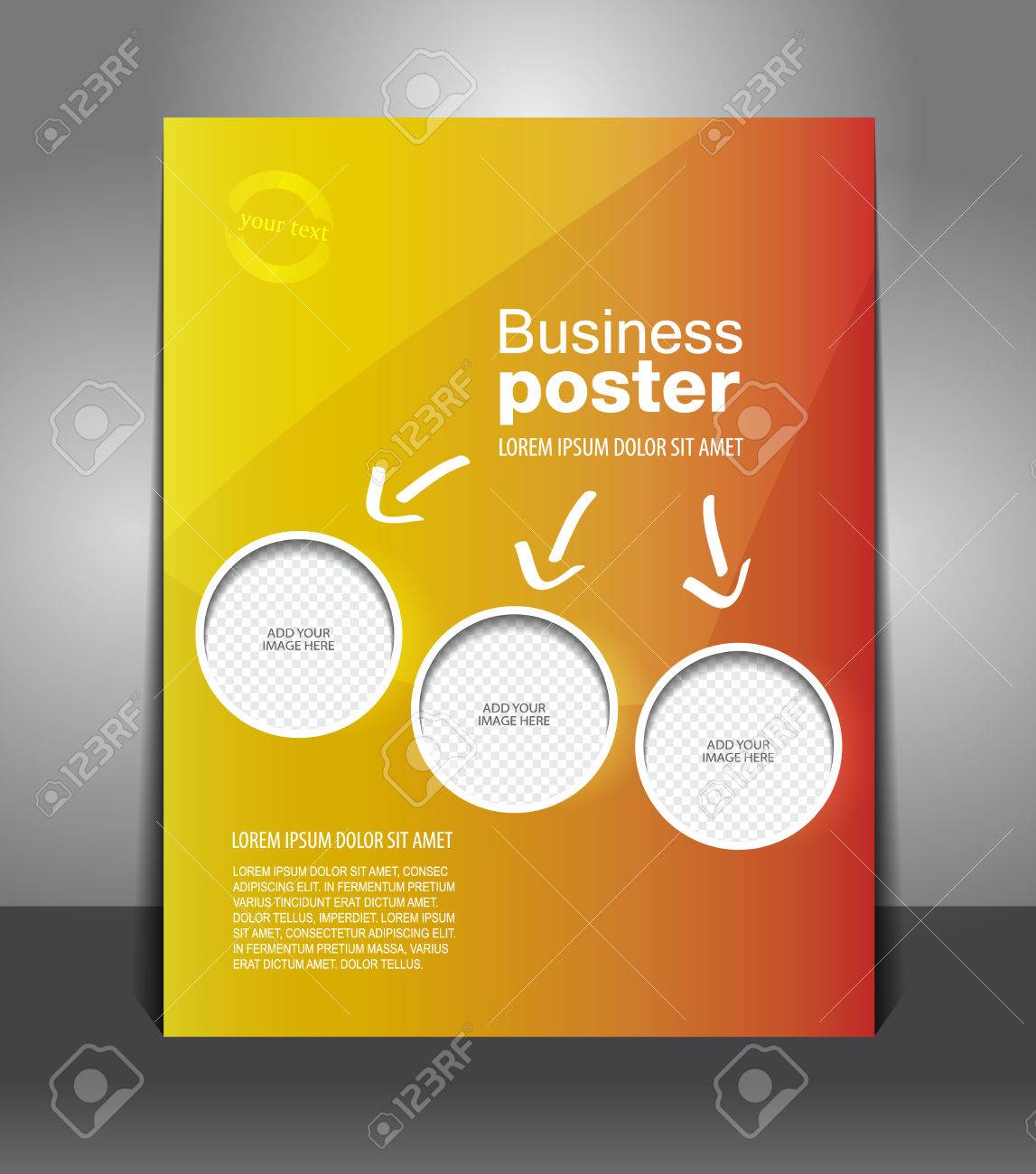 advertising poster template