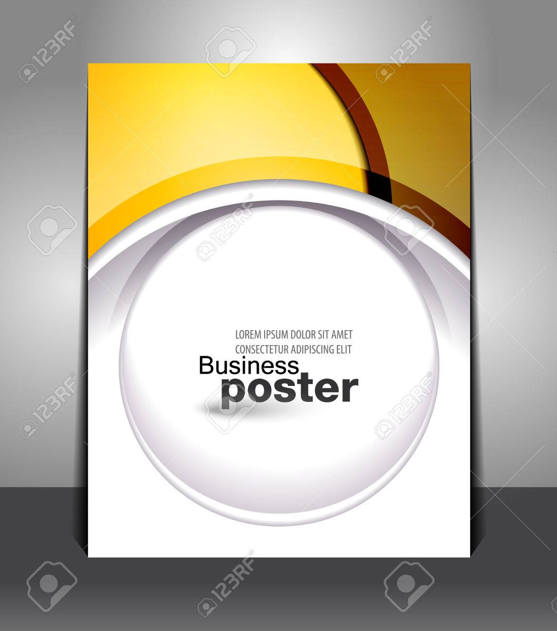 graphic elegant design of business poster royalty free cliparts business poster design