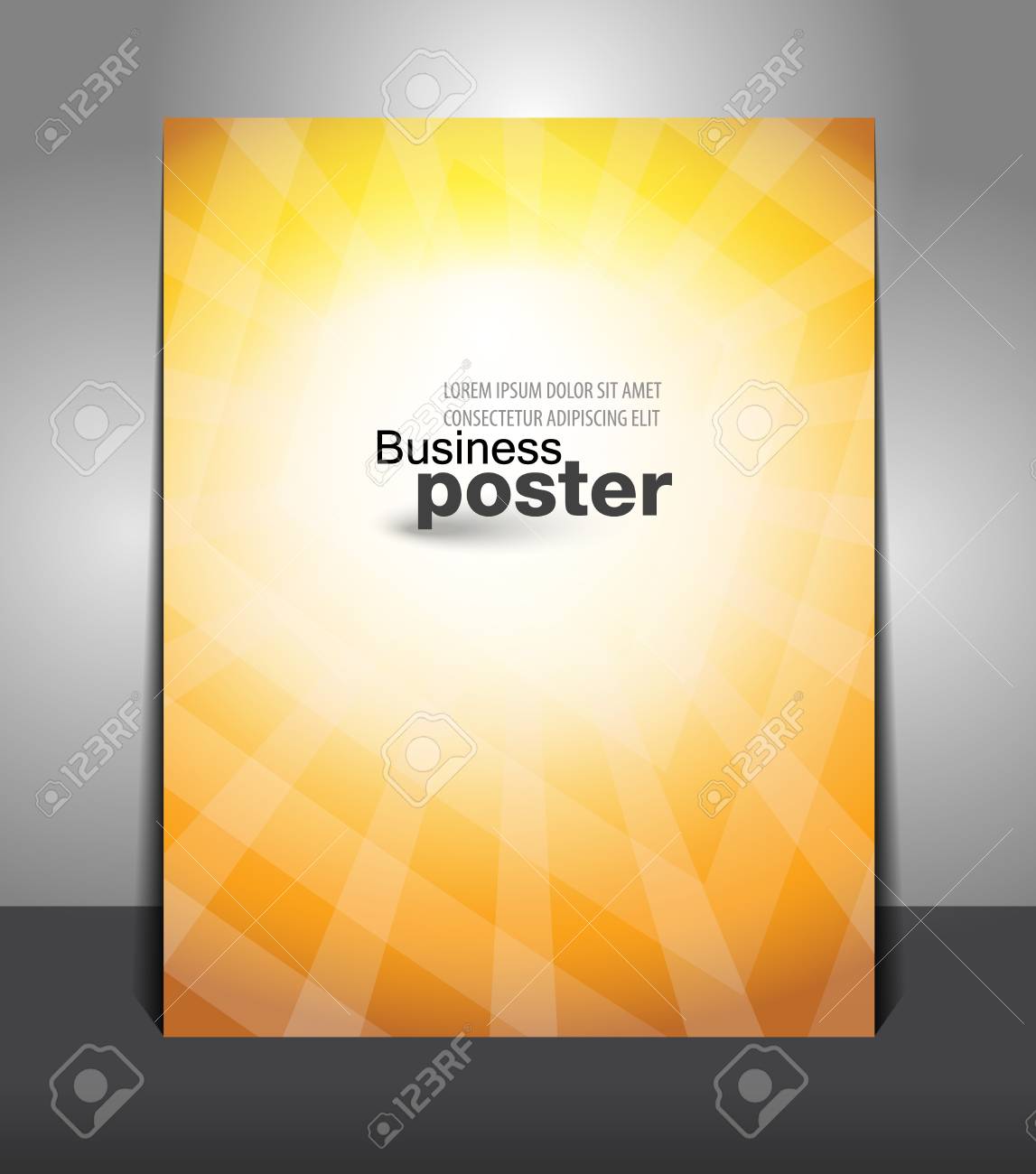advertise flyer business poster presentation design content business poster design