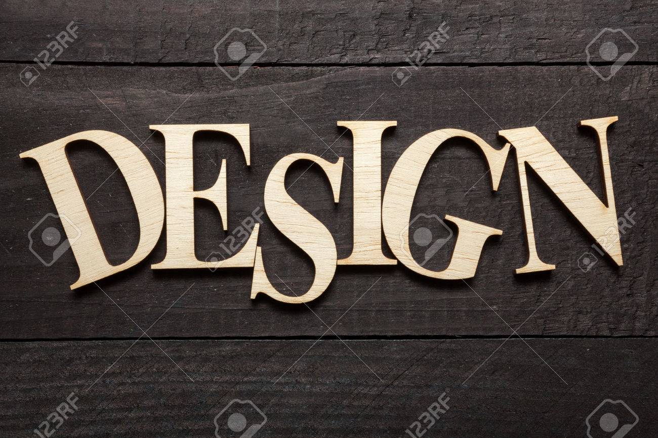 wooden letters forming word design written on black wooden wooden letters design