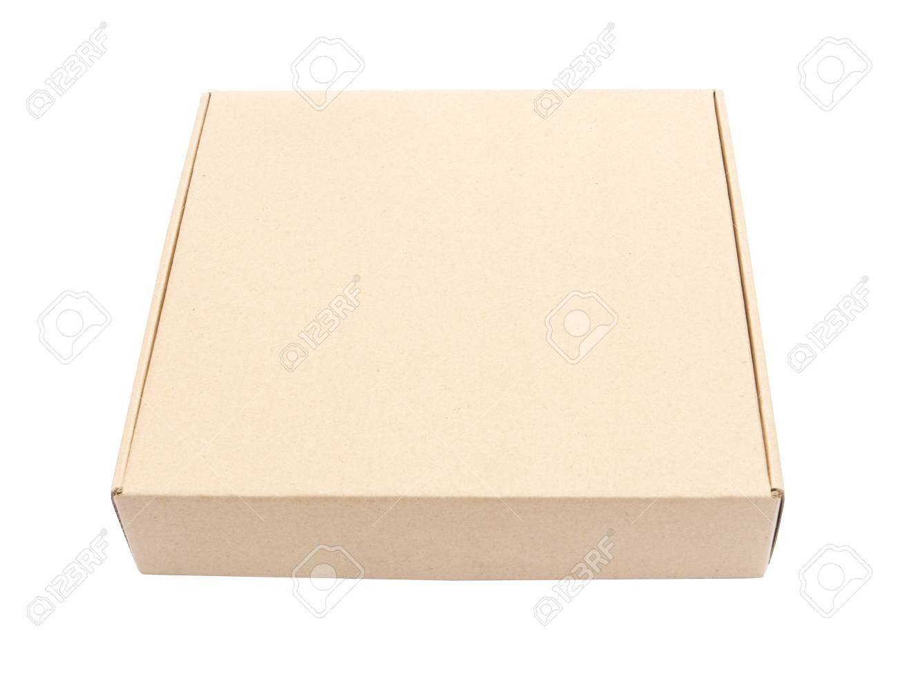 Download Recycle Cardboard Box Package Front View With Isolated On White Stock Photo Picture And Royalty Free Image Image 14795929